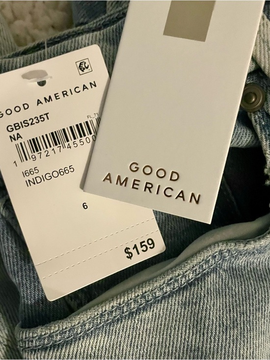 NWT Good American “Good Boy” High Waist Jeans - Picture 7 of 7
